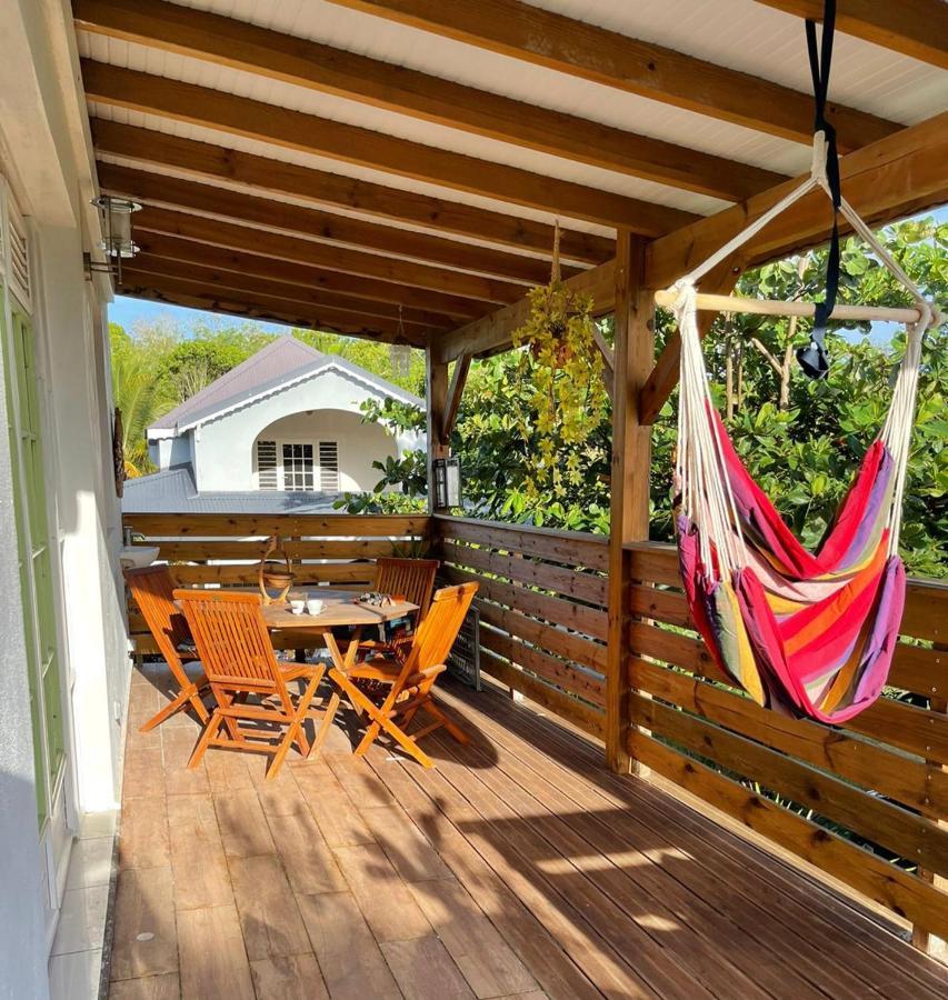 Charmant Bungalow Du Moule Villa Le Moule Buitenkant foto